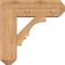 Ekena Millwork Balboa Craftsman Smooth Bracket w/ Offset Brace, Western Red Cedar, 7 1/2"W x 22"D x 22"H BKT0806X22X22BOA04SWR - alternate 3